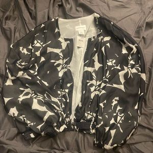 Club Monaco floral jacket